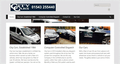 Desktop Screenshot of lichfieldcitycars.com